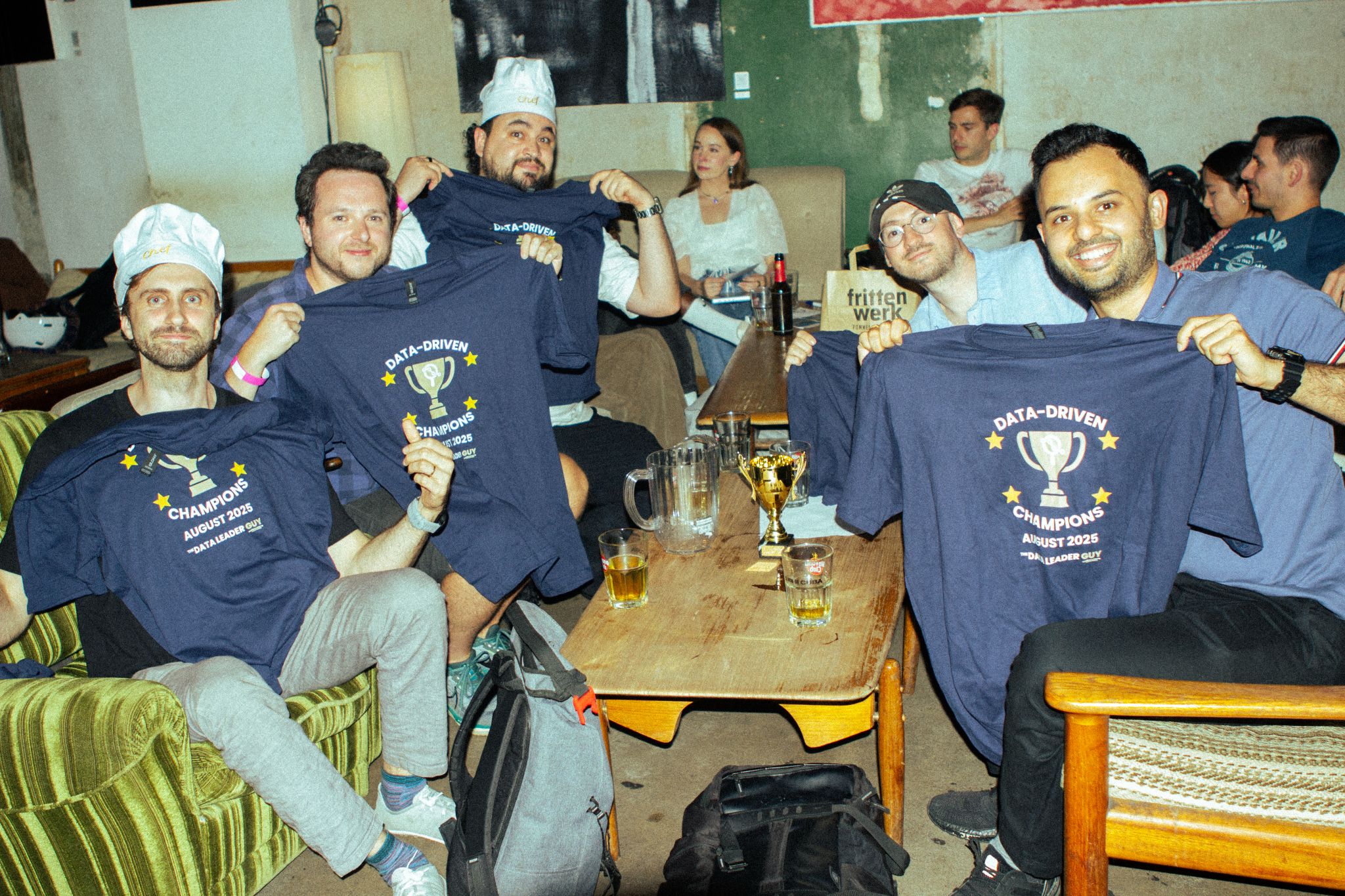Data leaders at the August 2025 Data-Driven Pub Quiz — photo 8